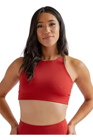 GIRLFRIEND COLLECTIVE Sports Bra, Low Impact Classic Women’s Sports Bra, Cross-Back, Without Padding and Underwire, for Fitness, Running, Yoga, Pilates, Wellness, Training, Sizes XXS-6XL