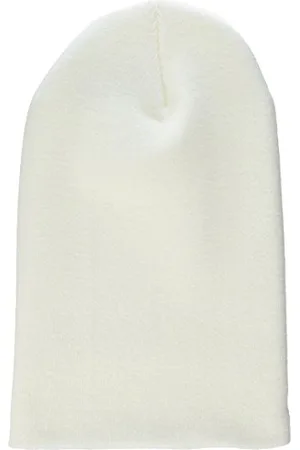 Flexfit Mütze Heavyweight Long Beanie, White, one Size