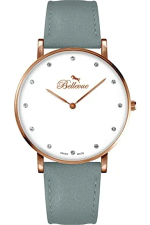 BelleVue Damen Analog-Digital Automatic Uhr mit Armband S0367546