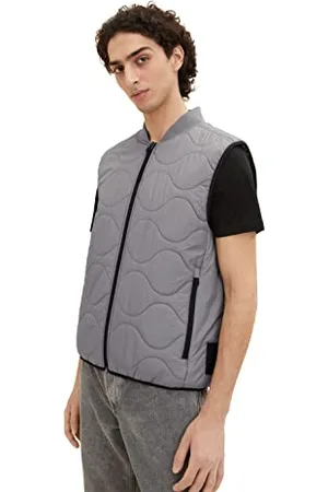 TOM TAILOR Herren Weste 1034447, , XXL