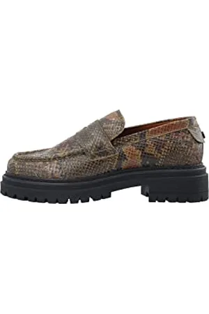 Cashott Damen CASHANNAH Snake Leather Loafer, , 38 EU