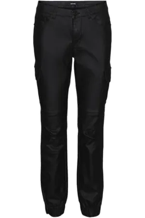 VERO MODA VMIVY MR Ankle Cargo Coated Pants NOOS