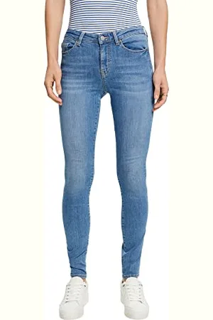 ESPRIT Damen 993ee1b301 Jeans, 903/Blue Light Wash, 24W / 32L
