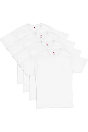 Hanes Herren Essentials T-Shirt Pack Crewneck Baumwolle T-Shirts für Herren, , Klein