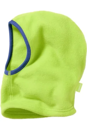 Playshoes Unisex Kinder Fleece-Schlupfmütze Winter-Mütze, grün, one size