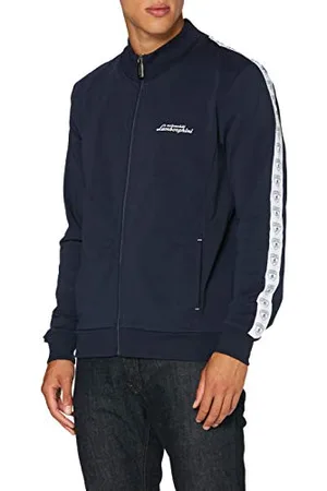 AUTOMOBILI LAMBORGHINI Automobili Herren Felpa Multi-Logo Sweatshirt, , Medium
