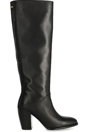 Fred de la Bretoniere Damen Alicia Long Ankle Boot, Black, 40 EU