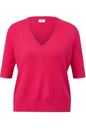 QS by s.Oliver Damen 2143204 Pullover Kurzarm, , 34