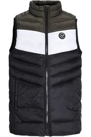 JACK & JONES JACK&JONES JUNIOR JJESPRINT Puffer Bodywarmer Collar JNR