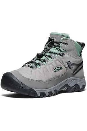 Keen Targhee 4 Mid Waterproof Wanderstiefel, Alloy/Granite Green, 33 EU
