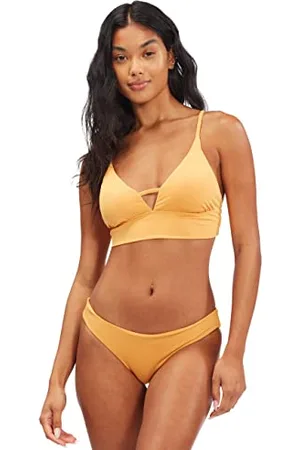 Billabong Damen Classic V Neck Bikini Top Klassisches Cami-Bikinioberteil mit V-Ausschnitt, , Large