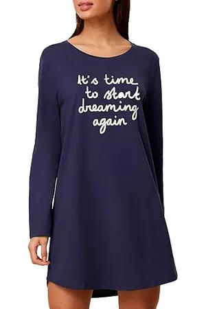 Triumph Damen Nightdresses NDK 03 LSL X Night Shirt, , 48