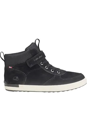 Viking Jungen Samuel Mid WP Jr Sneaker, Black,41 EU