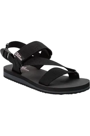 Jack Wolfskin Damen Urban Entdeckung Belt Sandal W, Black, 42.5 EU