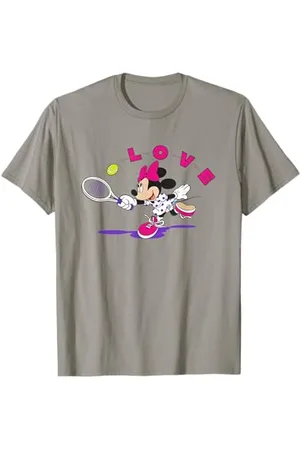 Disney Minnie Mouse Sports Love Tennis Player T-Shirt