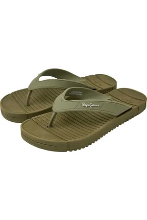 Pepe Jeans Herren Shore M Beach Sandals, Green (Army Green), 43 EU