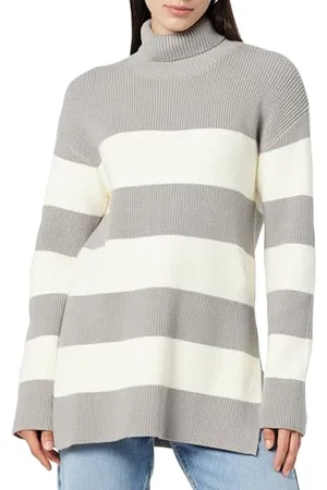 THE DROP Pullover für Damen, Camilla Rollkragen mit tief angesetzten Schulternähten, , XL