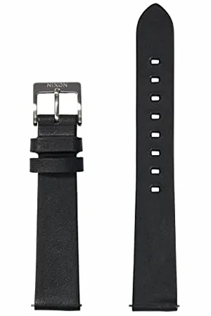 Nixon Pineapple Wechselarmband für Uhren mit 16 mm Abstand aus veganem Ananas-Leder in der Farbe mit Edelstahlschließe und Armbandöse, BA001-000-00