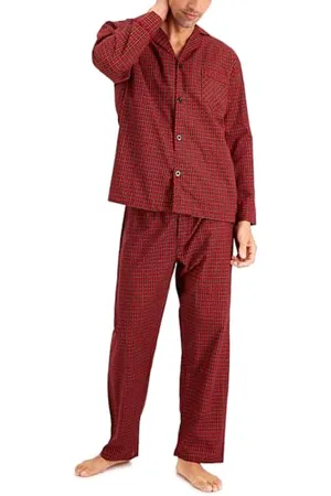 Hanes Herren Pyjama-Set, gewebt, einfarbig Pyjamaset, , 4XL