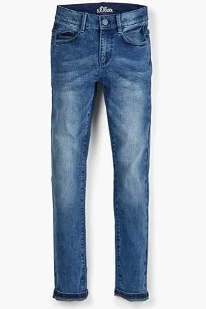 QS by s.Oliver Jeans Skinny Seattle/Slim Fit/Mid Rise/Skinny Leg Blue 152/SLIM