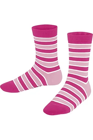 Falke Unisex Kinder Socken Simple Stripes K So Baumwolle gemustert 1 Paar, , 35-38