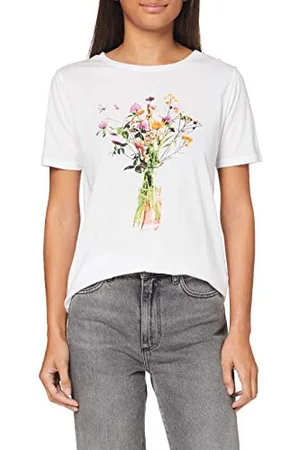 SPARKZ COPENHAGEN Damen Tinja Print Tee 2 T-Shirt, , Large