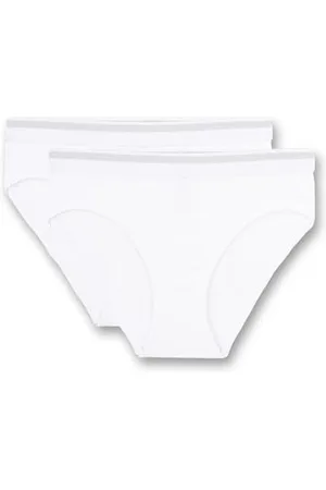 Sanetta Mädchen-Rioslip (Doppelpack) | Hochwertige und nachhaltige Unterhose für Mädchen aus Baumwolle. Inhalt: 2er Set Unterwäsche für Mädchen 152
