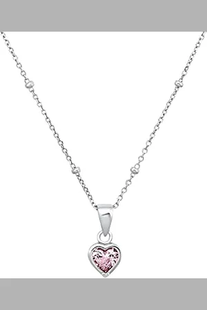 Prinzessin Lillifee Mädchen Kinder Halskette mit rosa Stern-Anhänger, Kommt in Schmuck Geschenk Box