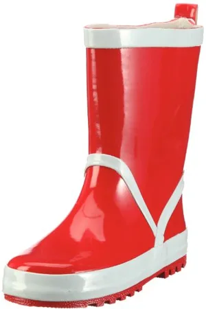 Playshoes Kinder Gummistiefel aus Naturkautschuk, trendige Unisex Regenstiefel mit Reflektoren, , 20/21 EU