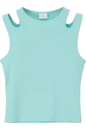 QS by s.Oliver Mädchen 2142500 Tanktop mit Cut Outs, , XL