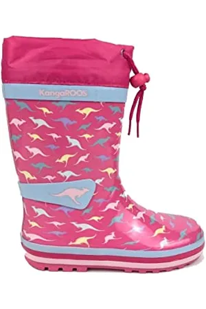 KangaROOS K-Rain Gummistiefel, Fandango pink/Kangaroo, 34 EU