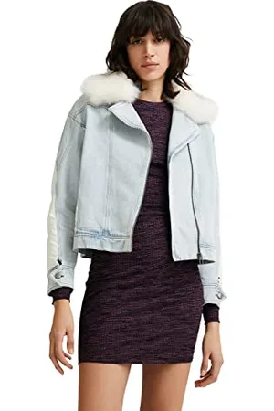 Desigual Damen Chaq_houston, 5007 Denim Light JACKET, , XL EU