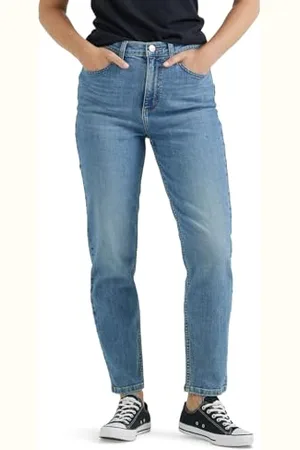 Lee Damen Legendary High Rise Mom Jeans, , 40