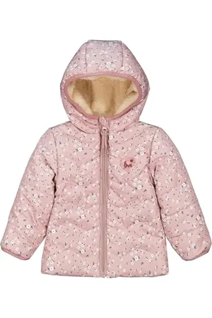 Salt & Pepper Baby Mädchen Winterjacke mit Blümchen Allover Print