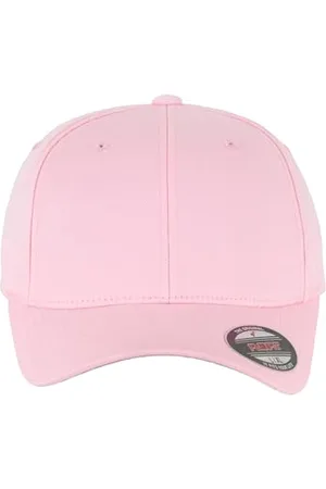 Flexfit Unisex Wooly Combed Baseballkappe, pink, S/M