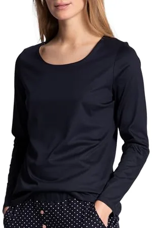 Calida Favourites Langarmshirt Damen, aus 100% Supima-Baumwolle