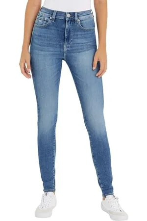 Tommy Hilfiger Damen Jeans Hose Sylvia Skinny Fit, Blau ( Medium), 25W/28L