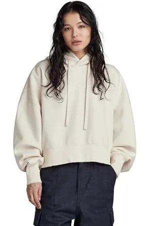 G-Star RAW Damen Oversized Cropped Hoodie, , M