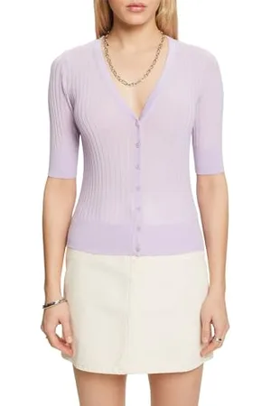 ESPRIT Damen 024ee1i333 Strickjacke, , XS