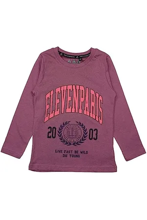 Eleven Paris Jungen Gelv1742 Tml S1 T-Shirt, Dunkelrosa, 8 Jahre