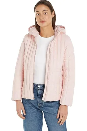 Tommy Hilfiger Damen Daunenjacke mit Kapuze, , XS