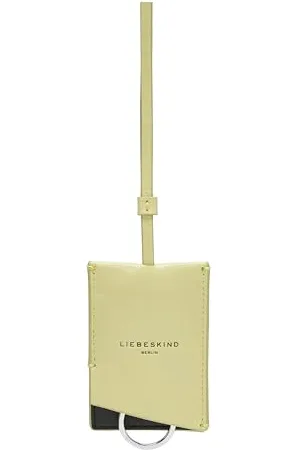 liebeskind Berlin CHUDY PAPER TOUCH CRINKLE Pendant, light mimosa One Size