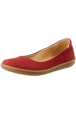 El Naturalista Damen N5300 Pleasant Coral Geschlossene Ballerinas, Rot (Tibet Tibet), 36 EU