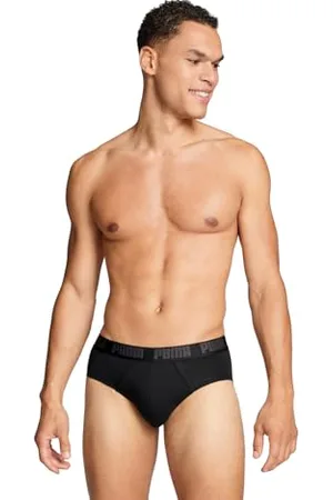PUMA Men Everyday Slips (2er Pack), schwarz/schwarz, S