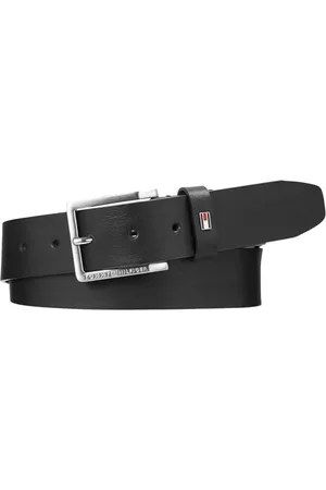 Tommy Hilfiger Herren Gürtel Oliver 3.5 Ledergürtel, , 80