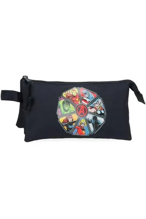 Marvel Joumma Avengers to The Power, Dreifach-Federmäppchen, , 22 x 12 x 5 cm, Polyester, , Dreifaches Federmäppchen