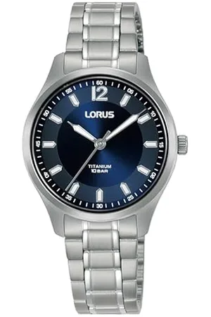 Lorus Damen Analog Quarz Uhr mit Titan Armband RG235XX9