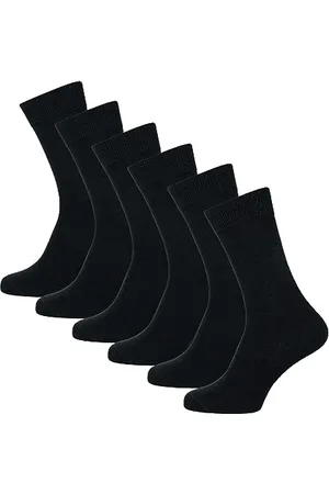 Nur Der Herren 6er Pack Baumwolle Business Classic Mit Komfortbund Socken, , 43-46 EU