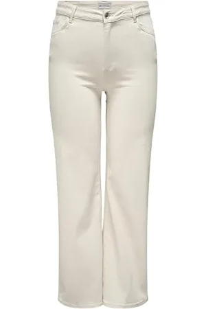 ONLY Damen CARWILLY HW Wide CROBOX Weite Jeans, , 46W x 32L