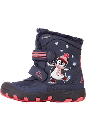 Kappa PINQ TEX K Sneaker, Navy/Pink, 27 EU